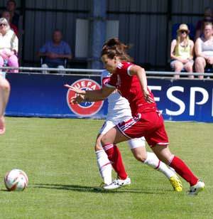 Pictures from Wales versus Turkey Womens international played on the Conygar Bridge Meadow