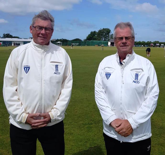 Umpires - Phil Haines and Bob Spitz