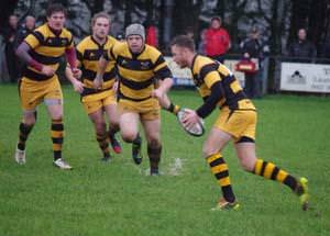 Boxing Day rugby where Haverfordwest entertained Llangwm