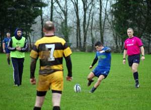 Boxing Day rugby where Haverfordwest entertained Llangwm