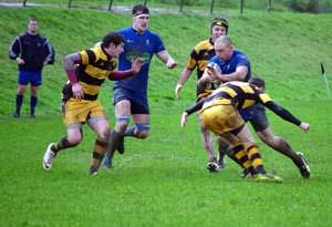 Boxing Day rugby where Haverfordwest entertained Llangwm