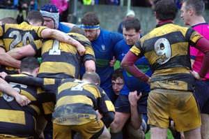 Boxing Day rugby where Haverfordwest entertained Llangwm