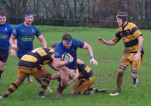 Boxing Day rugby where Haverfordwest entertained Llangwm