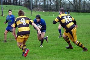 Boxing Day rugby where Haverfordwest entertained Llangwm