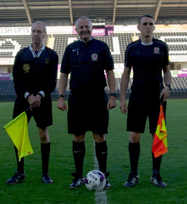 West Wales Cup match officials
