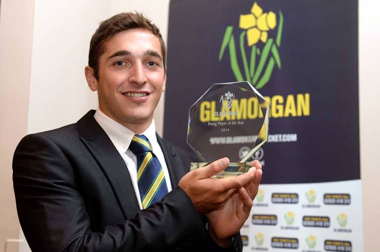 Andrew is awarded Glamorgan ‘Young Player’ for second year in succession