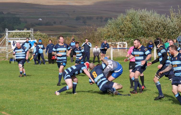 Haverfordwest in charge at Cwmllynfell. Picture William John