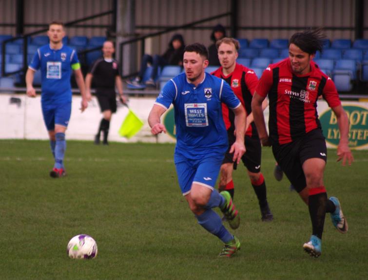 Ricky Watts scored a cracking second goal for Haverfordwest County