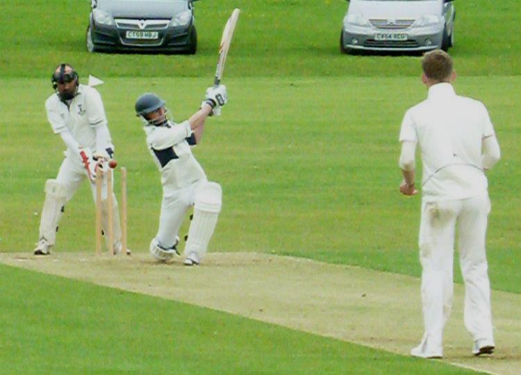 The last Kilgetty wicket to fall at the Racecourse
