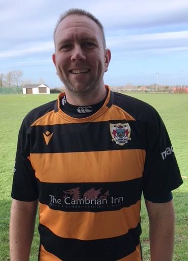 Gethin Bateman - rare try for St Davids coach Gethin Bateman - rare try for St Davids coach