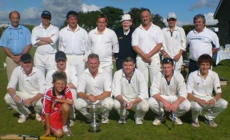 Gary playing for Herbie in a winning Alan Brown Final