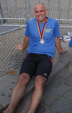 Andy aims high as he takes on the ‘Iron man’ challenge