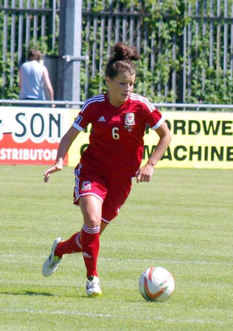 Sarah strikes well for Wales