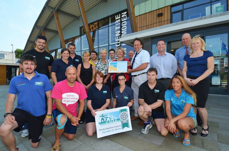 Haverfordwest Leisure Centre scores highly  in Quest scheme