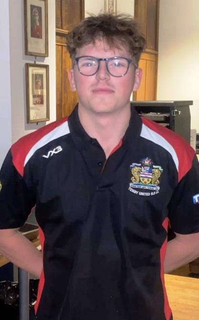 Cam Broadhurst - two-try hero as Tenby beat Crymych