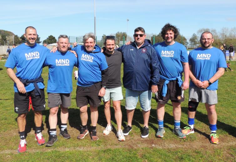 Myles McDuff and his old team mates