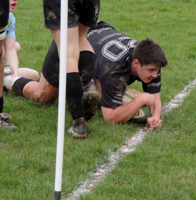 Try time for Neyland fly half George Evans