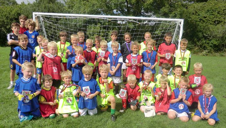 Tenby AFC successfully run FAW/Vauxhall Summer Fun Football Camp