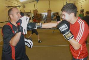 Dylan’s a dab hand in the boxing ring!