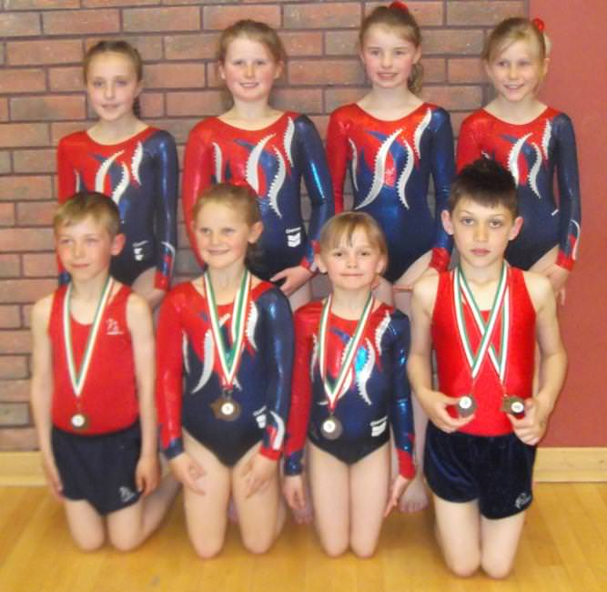 Local gymnasts tumble to success