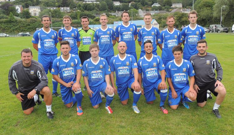 High fives from Bluebirds at Goodwick