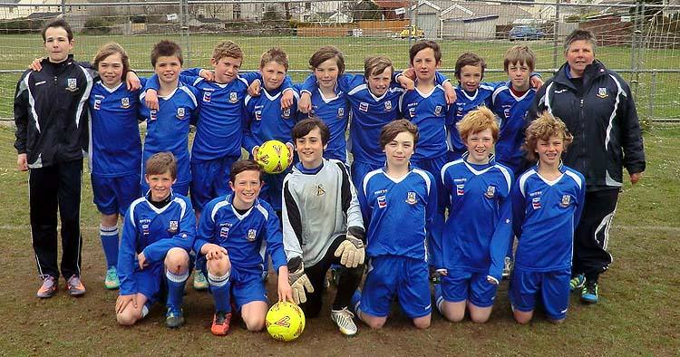 Special presentation for talented young footballers