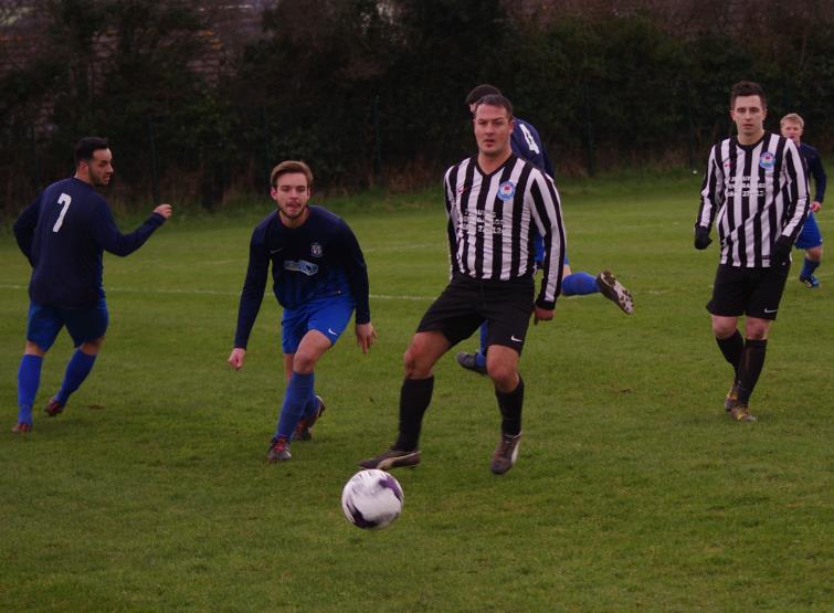West Wales Cup action between Neyland and CRC Rangers
