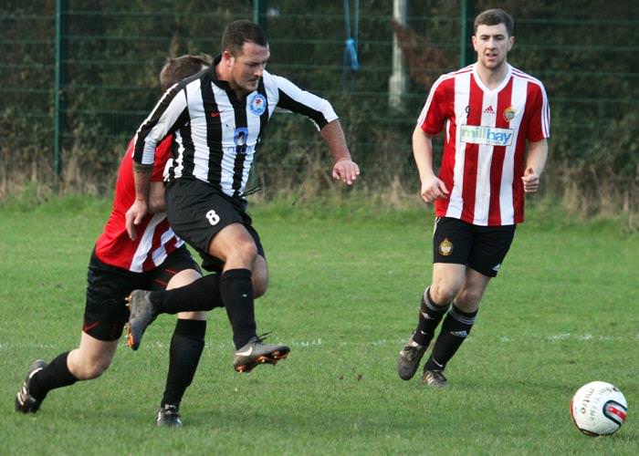   Goals galore in top flight as the Vikings win at Herbie to stay top