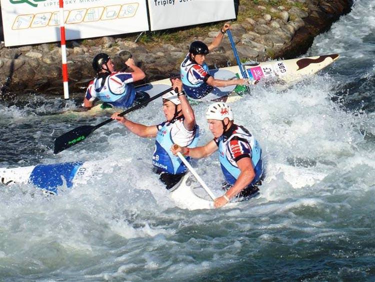 James has made a rapid rise in canoeing