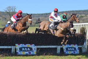 Jodie is a real battler in point to point racing