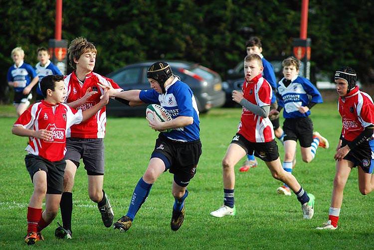 Lewis grabs goals galore for Fishguard Sports Juniors