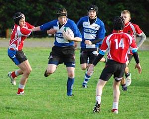 Lewis grabs goals galore for Fishguard Sports Juniors