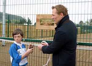 Fishguard Sand Pitch opened by Head of Welsh Rugby