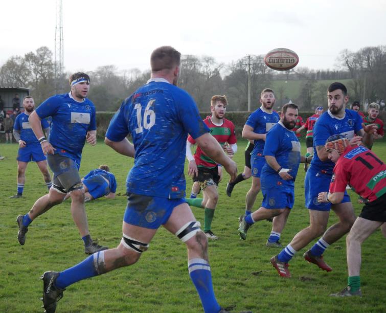 More action as The Blues ran amok at in Mid Wales (William John)