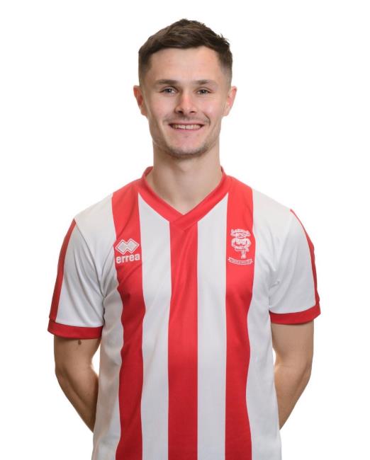 Liam Cullen plays for Lincoln City
