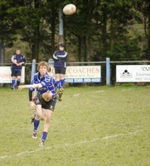 Patrick loves his rugby and is on the road to success