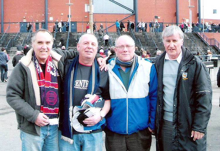 Bluebirds quartet make annual trek to Scotland