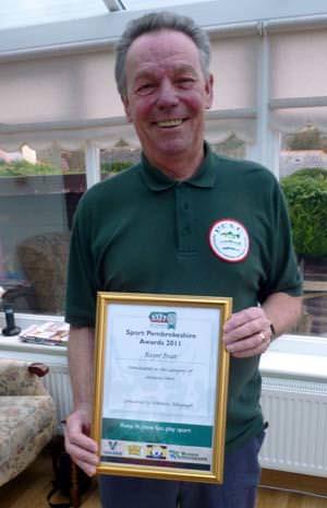 Roger loves his angling and the River Cleddau