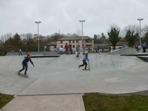 Superb skateboard park is up and running