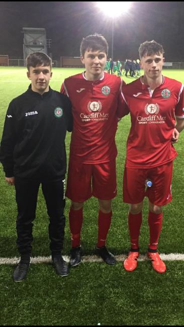 Ben Fawcett, Alaric Jones and Jack Wilson Ben Fawcett, Alaric Jones and Jack Wilson